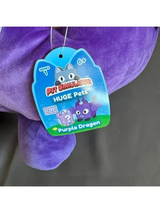 Pet Simulator Huge Plush Purple Dragon - No DLC - Picture 2 of 4
